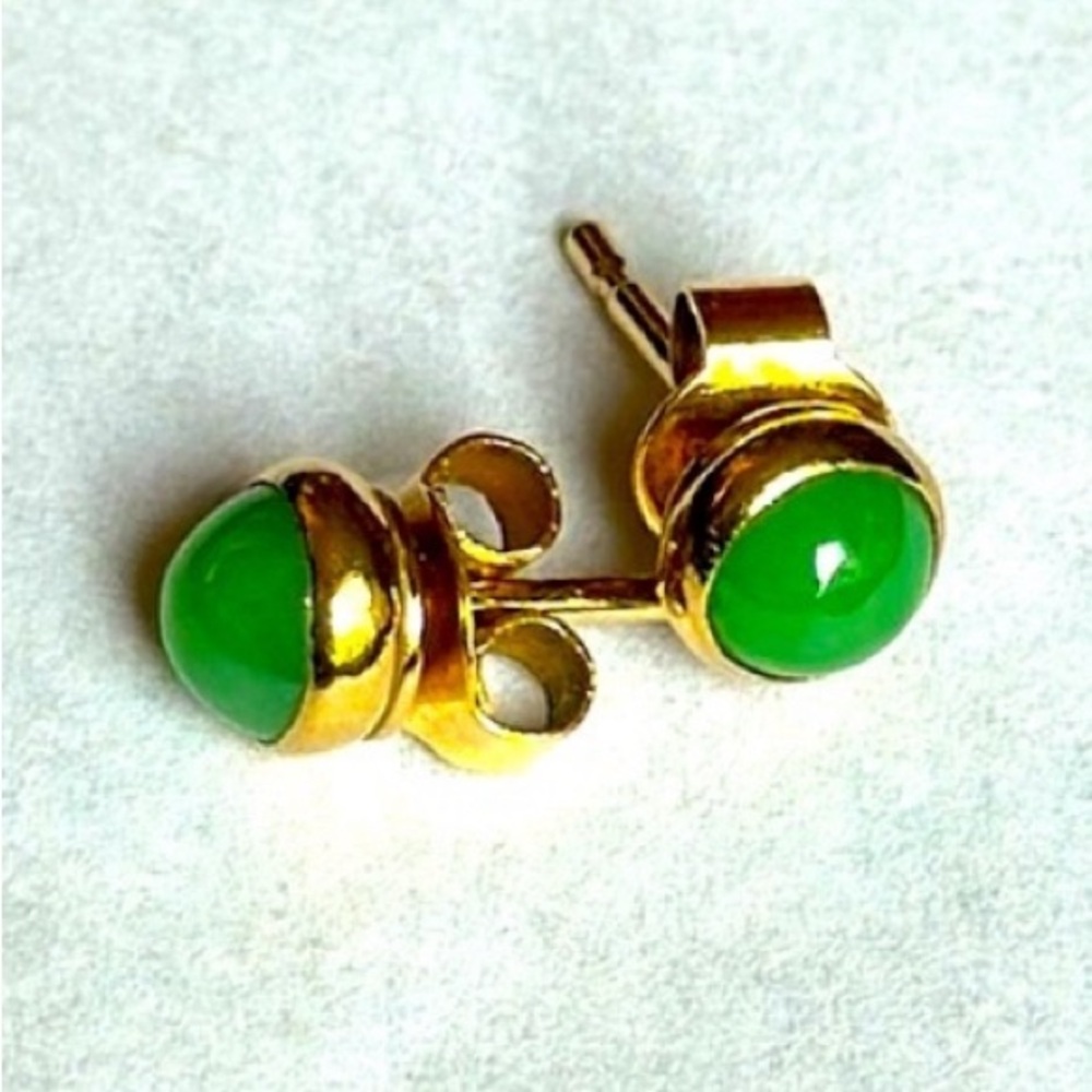 Earrings - Gold Filled Dyed Agate